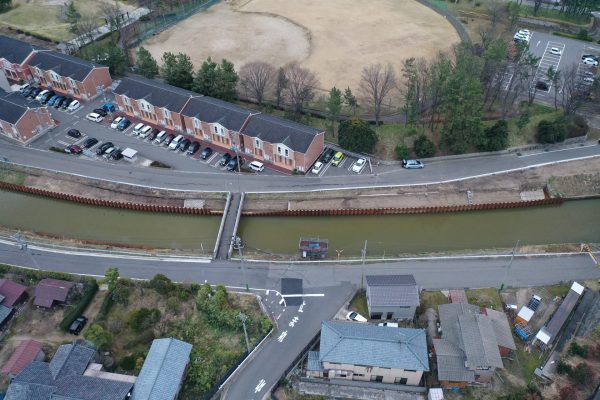 一級河川通船川　河川施設補修（総合交付金）護岸その２工事 写真