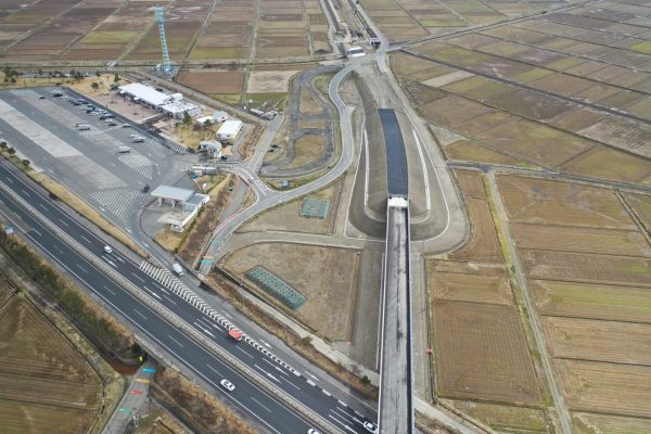 主要地方道新潟中央環状線（板井他地内）道路改良工事 写真