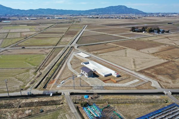 馬堀地区　第１号揚水機場第１次工事 写真