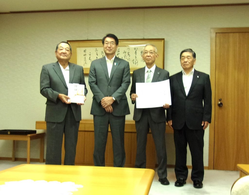 新潟市長より感謝状が贈呈されました | 【HIROSEグループ】株式会社廣瀨｜新潟市西区｜総合建築業｜土木・建築・舗装・管工事等の企画・設計・施工・管理