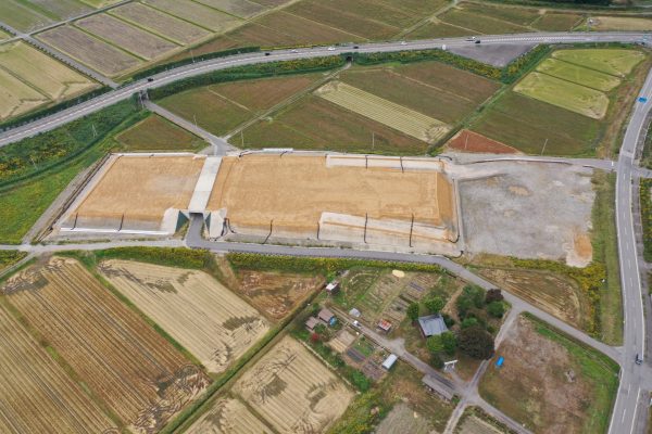 朝日温海道路　猿沢地区道路その４工事 写真