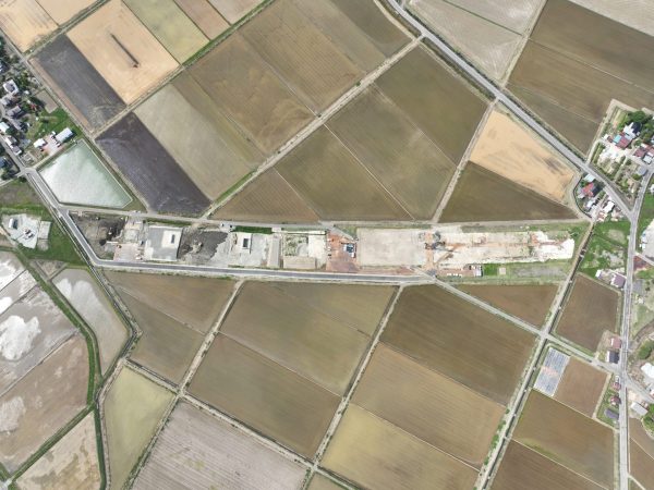 上沼道 米岡地区軟弱地盤改良その4工事 写真