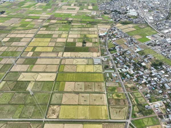 富永・吉栄地区　区画整理第1次工事 写真