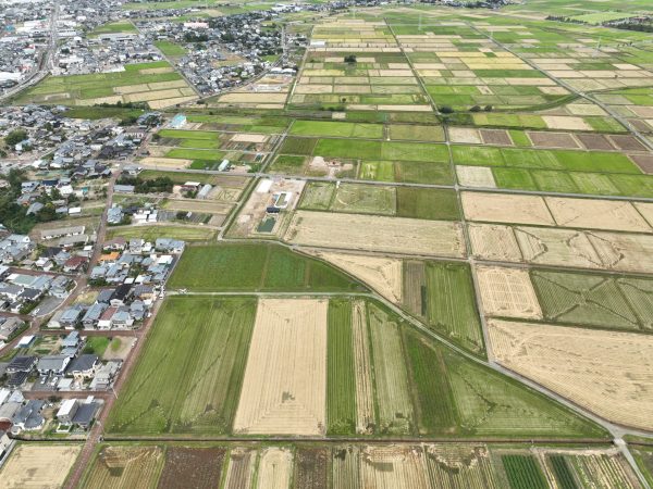 富永・吉栄地区　区画整理第1次工事 写真
