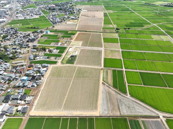 富永・吉栄地区　区画整理第1次工事 写真