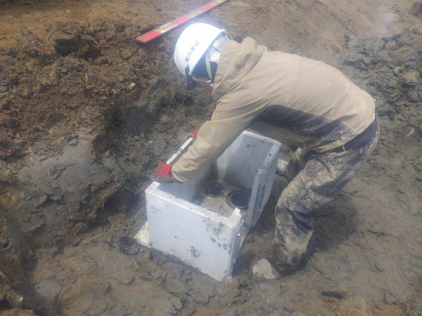 富永・吉栄地区　区画整理第1次工事 写真