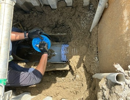 【災復】西部処理区（西23）下水道災害復旧工事 写真
