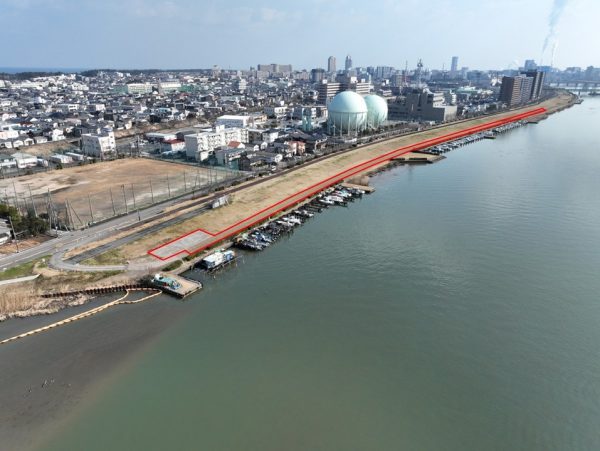 新光町やすらぎ堤その16工事 写真