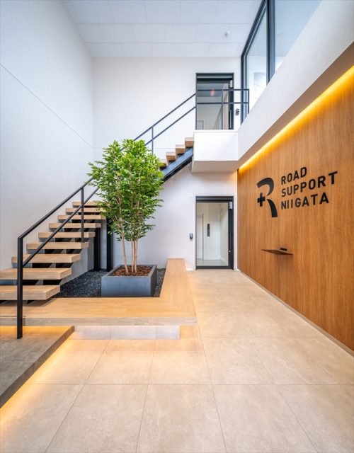 株式会社ロードサポート新潟 本社社屋 新築工事 写真