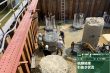栗ノ木道路　栗ノ木高架橋下部（上り・Ｐ２８－２９）工事 写真