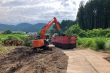 朝日温海道路 大須戸地区道路その12工事 写真