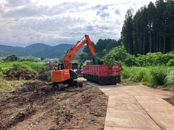 朝日温海道路 大須戸地区道路その12工事 写真