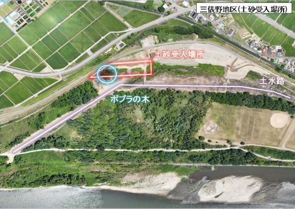 長岡地区河道掘削その１２工事 写真