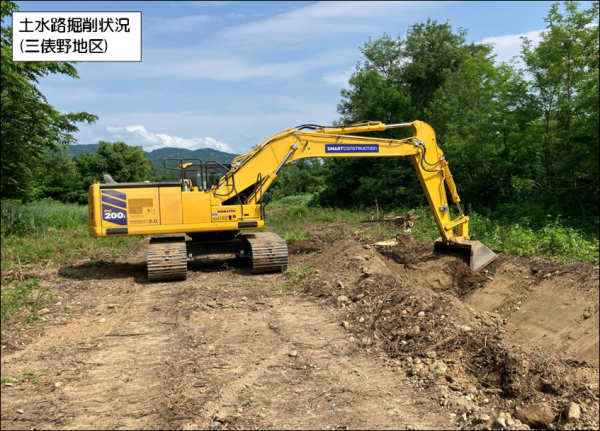 長岡地区河道掘削その１２工事 写真