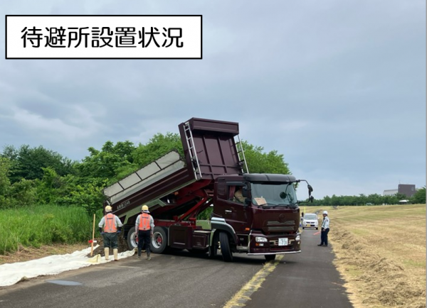 長岡地区河道掘削その１２工事 写真
