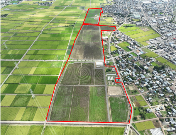 富永・吉栄地区 区画整理第１次工事 写真