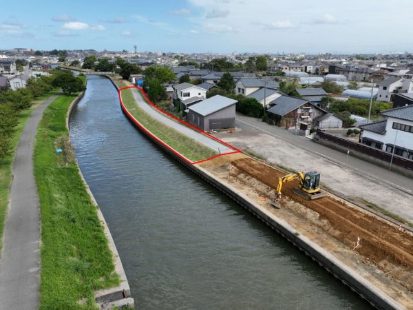 一級河川西川 ６年災河川災害復旧（その１）工事 写真