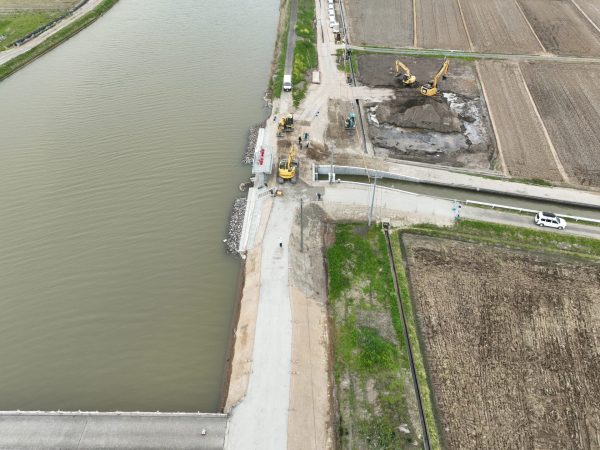 笠木補給地区　第２次工事 写真