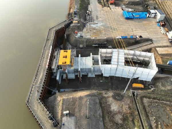 笠木補給地区　第２次工事 写真