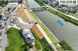 中ノ口川広域河川一級（大規模特定）塩俵橋左岸取付道路工事 写真