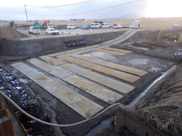 笠木補給地区　第２次工事 写真