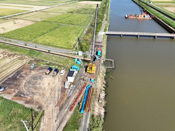笠木補給地区　第２次工事 写真