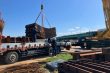 Ｒ７・８新潟大橋既設構造物撤去工事 写真
