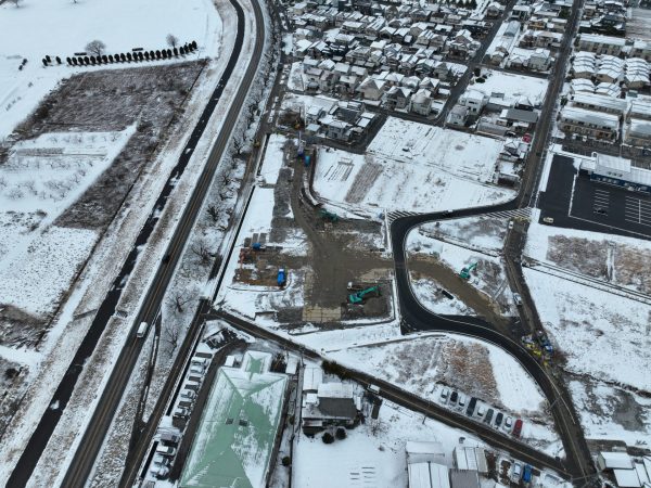 小須戸橋右岸取付道路その１工事 写真