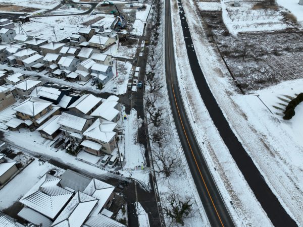 小須戸橋右岸取付道路その１工事 写真