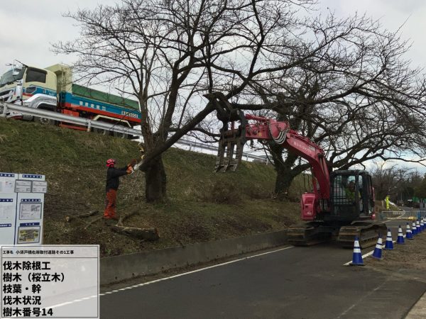 小須戸橋右岸取付道路その１工事 写真