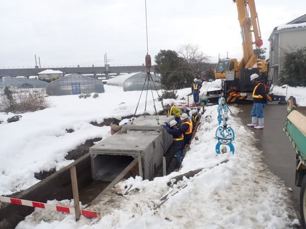 大原２期地区　区画整理第３次工事 写真