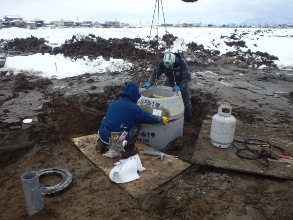 大原２期地区　区画整理第２次工事 写真