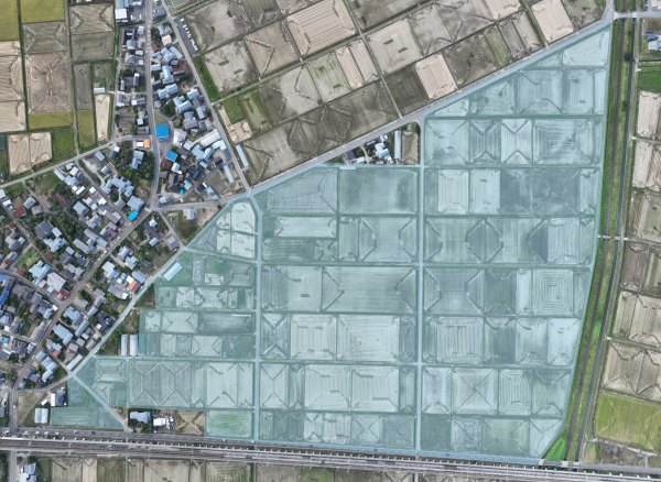 大原2期地区 区画整理第3次工事 写真