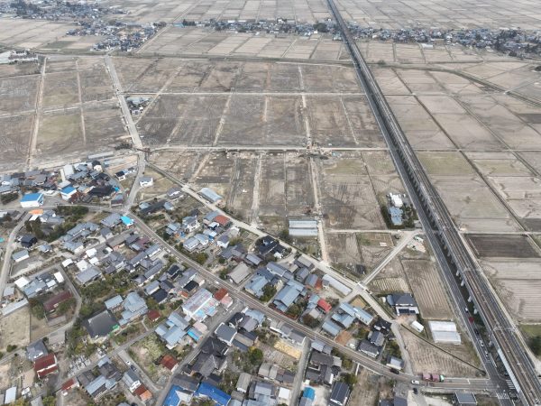 大原２期地区　区画整理第３次工事 写真