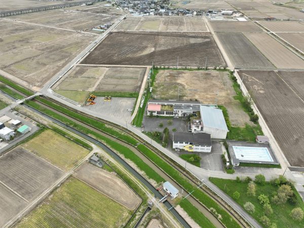 大原２期地区　区画整理第２次工事 写真