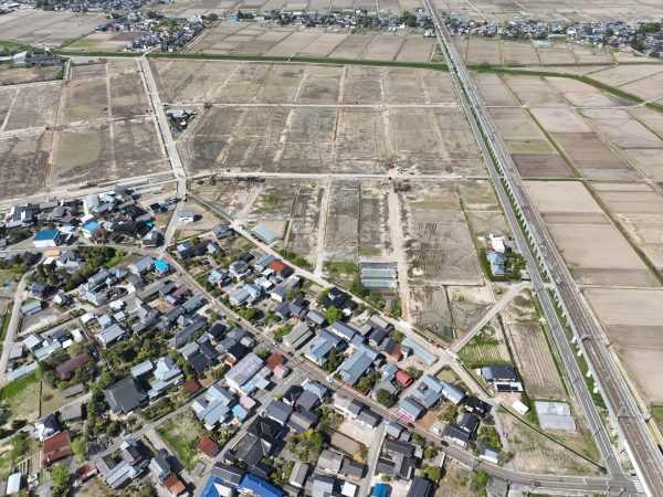 大原2期地区 区画整理第3次工事 写真