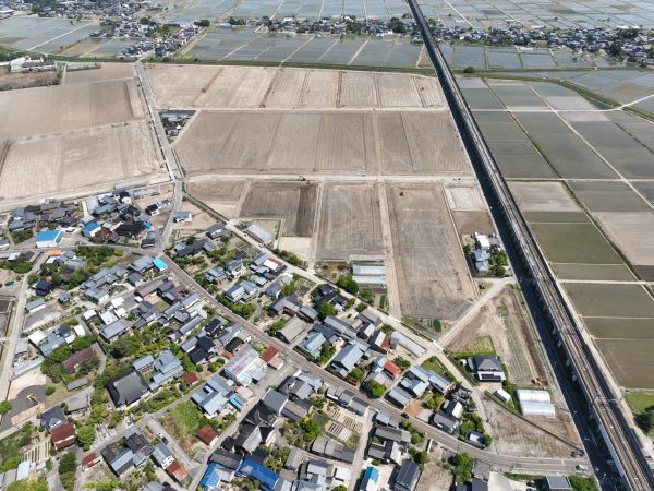 大原2期地区 区画整理第3次工事 写真