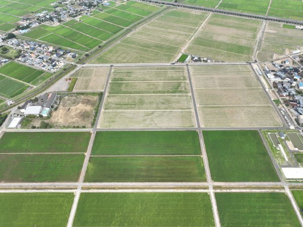 大原2期地区 区画整理第2次工事 写真