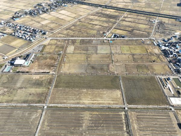 大原２期地区　区画整理第２次工事 写真