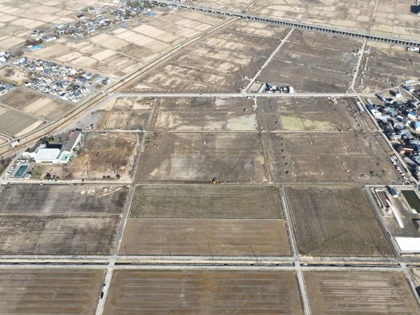 大原２期地区　区画整理第２次工事 写真