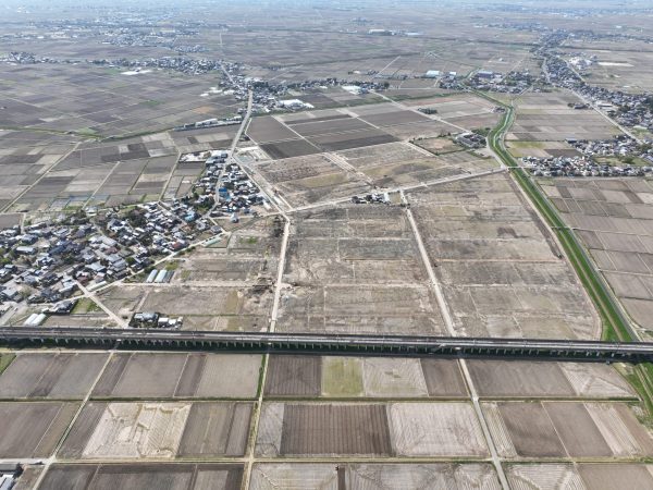 大原2期地区 区画整理第3次工事 写真