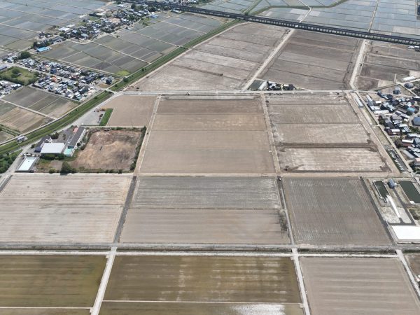 大原２期地区　区画整理第２次工事 写真
