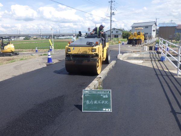 大原2期地区 区画整理第2次工事 写真