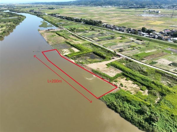 横場新田地区河道掘削その12外工事 写真