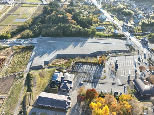 朝日温海道路　猿沢地区道路その9工事 写真
