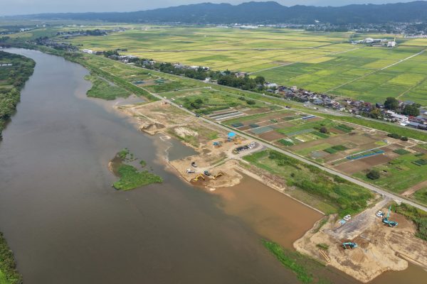 横場新田地区河道掘削その17工事 写真