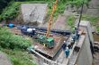 向沢・馬取川下流砂防堰提工事 写真