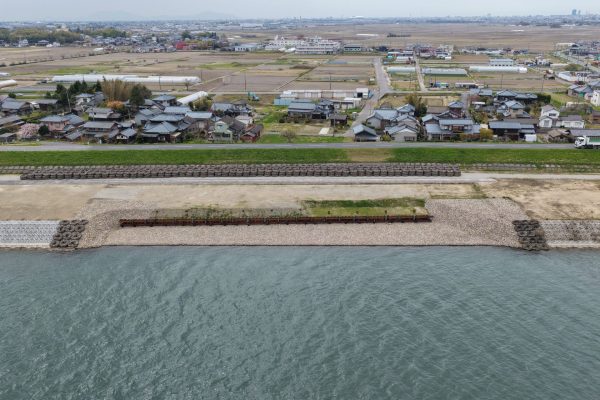 蔵岡低水護岸その11工事 写真