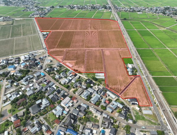 大原２期地区　区画整理第３次工事 写真